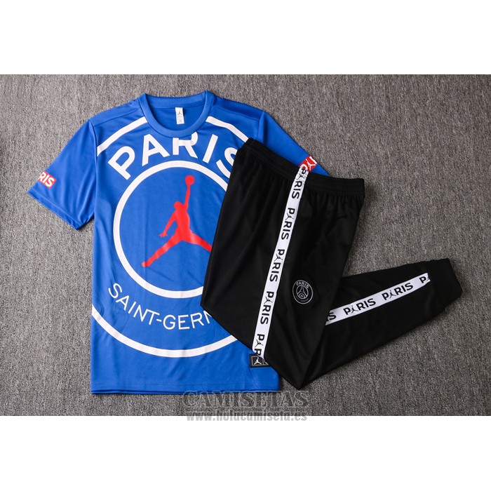 Chandal del Paris Saint-Germain Jordan Manga Corta 2020-2021 Azul